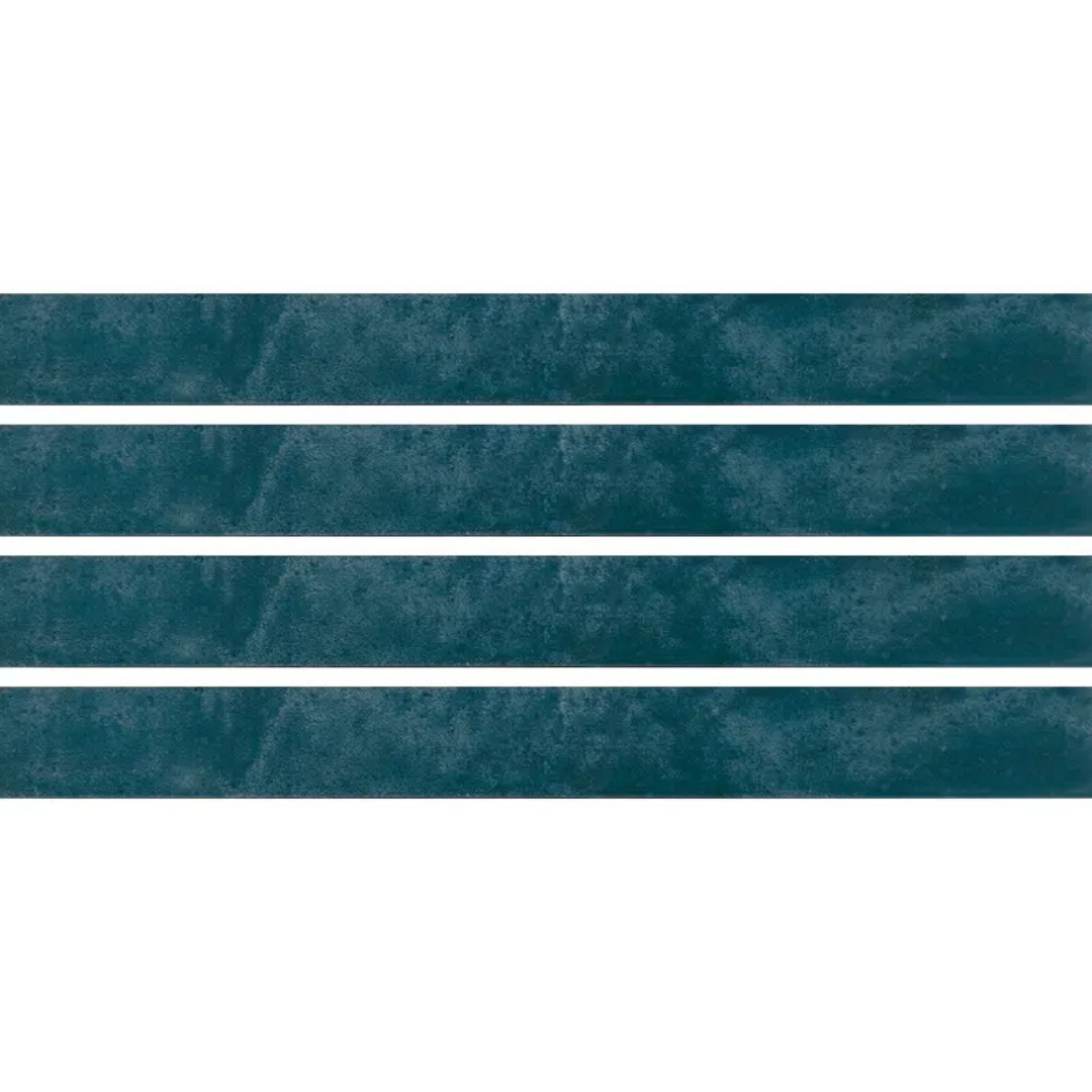 Makalu Gloss Azul Porcelain Decor Tile