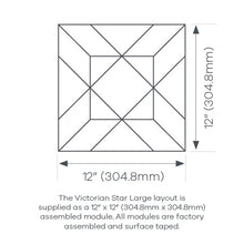 Load image into Gallery viewer, Amtico Signature National Trust - Victoria Star Large