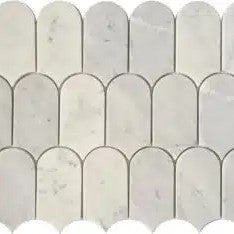 3045 Carrara White Natural Stone Mosaic Decor Tiles