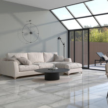 Load image into Gallery viewer, Alloy Pearl Semi Polished Porcelain Decor Large Format Tile