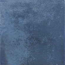 Load image into Gallery viewer, Aqua Blue Porcelain Decor Square Tile
