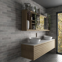Load image into Gallery viewer, Argile Concrete Subway Porcelain Decor Tile