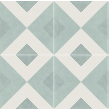 Load image into Gallery viewer, H15 Brianna Acqua Porcelain Decor Tile