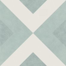 Load image into Gallery viewer, H15 Brianna Acqua Porcelain Decor Tile