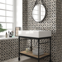 Load image into Gallery viewer, H15 Caleta Black Porcelain Decor Tile