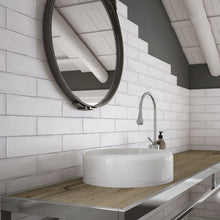 Load image into Gallery viewer, Colonial Brillo White Metro Decor Tile