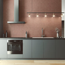 Load image into Gallery viewer, Contemporary Ash Rose Square Decor Tile