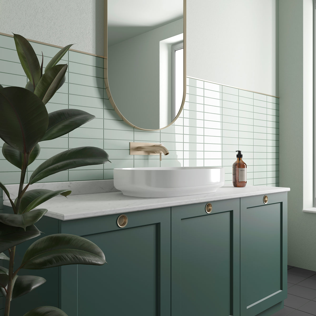 Costa Nova Aloe Metro Decor Tile