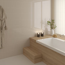 Load image into Gallery viewer, Costa Nova Beige Pale Metro Decor Tile