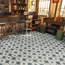 Load image into Gallery viewer, FS Star Blue Pre-Corte Decor Tile