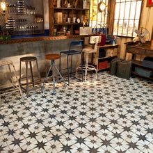 Load image into Gallery viewer, FS Star Nero Pre-Corte Décor Tile