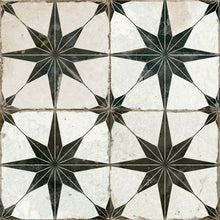 Load image into Gallery viewer, FS Star Nero Pre-Corte Décor Tile