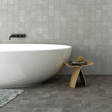 Load image into Gallery viewer, Gea Charcoal Porcelain Decor Tile