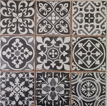 Load image into Gallery viewer, FS Faenza N Black Pre-Corte Decor Tile