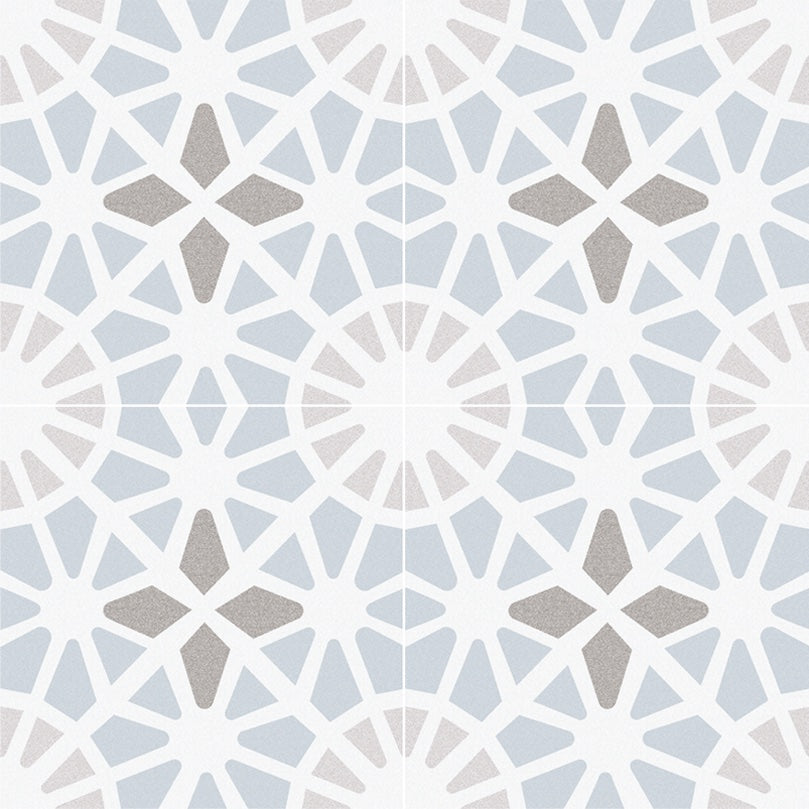 MVG1218 Adele Light Blue Decor Tile