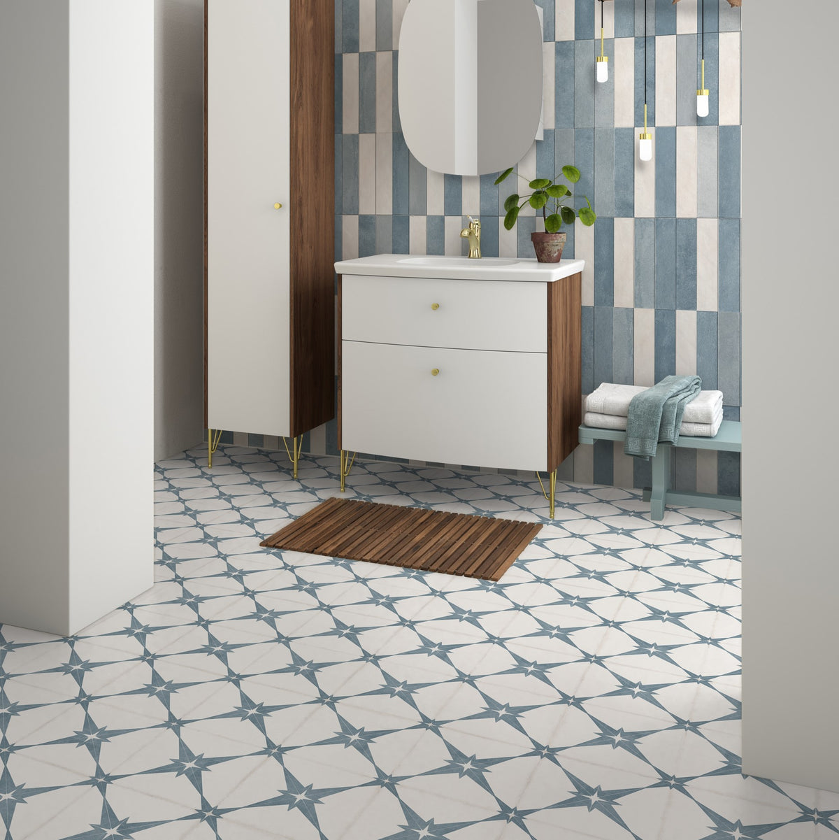 MVG1219 Mojacar Aqua Decor Tile