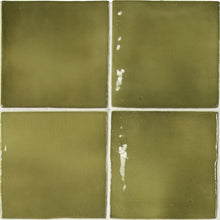 Load image into Gallery viewer, Manacor Basil Green Cuadrado Decor Tile