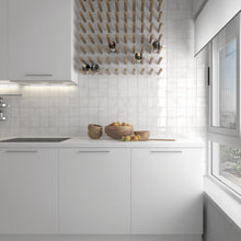 Load image into Gallery viewer, Manacor White Cuadrado Decor Tile