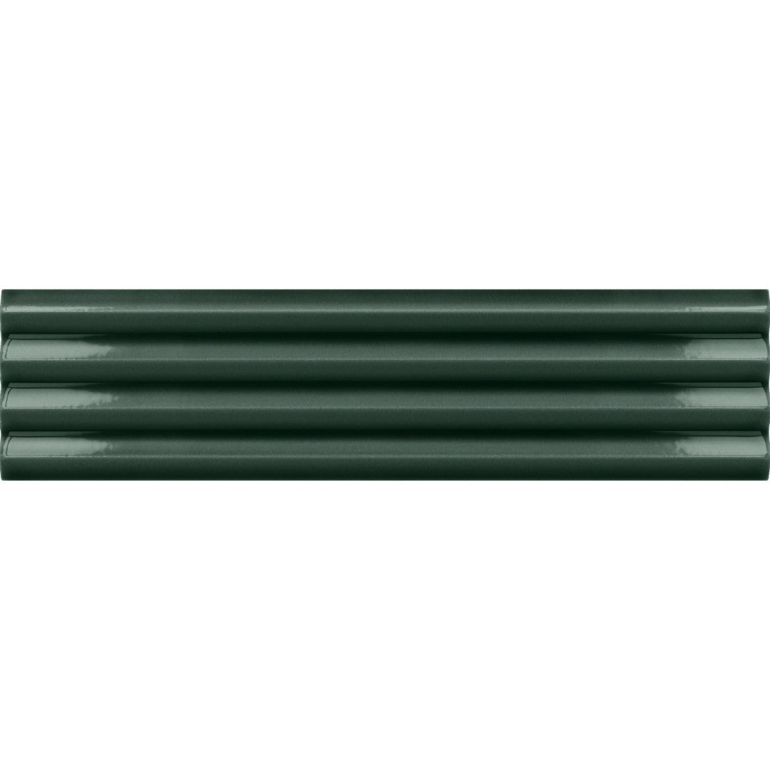 Praia Laurel Green Subway Decor Tile
