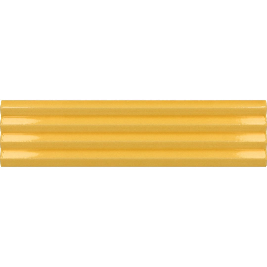 Praia Yellow Subway Decor Tile