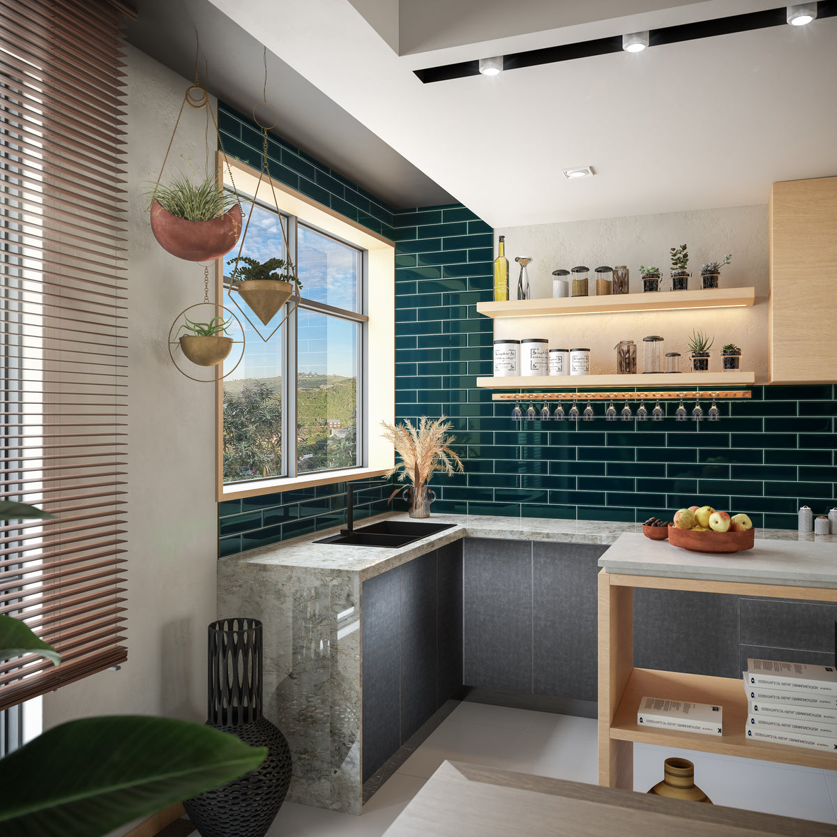 Romo Atlantis Gloss Metro Decor Tile