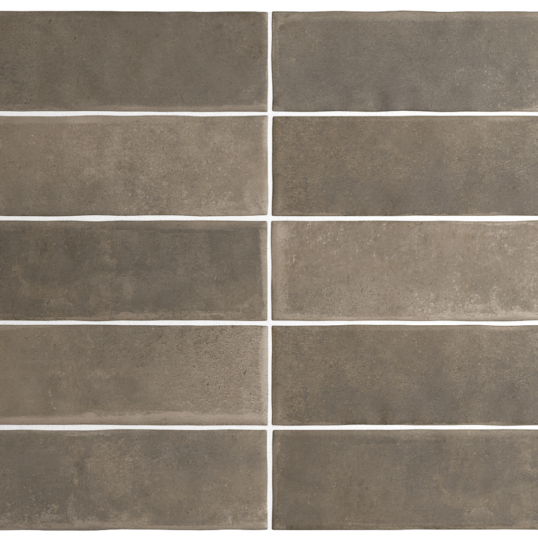 Argile Cacao Subway Porcelain Decor Tile