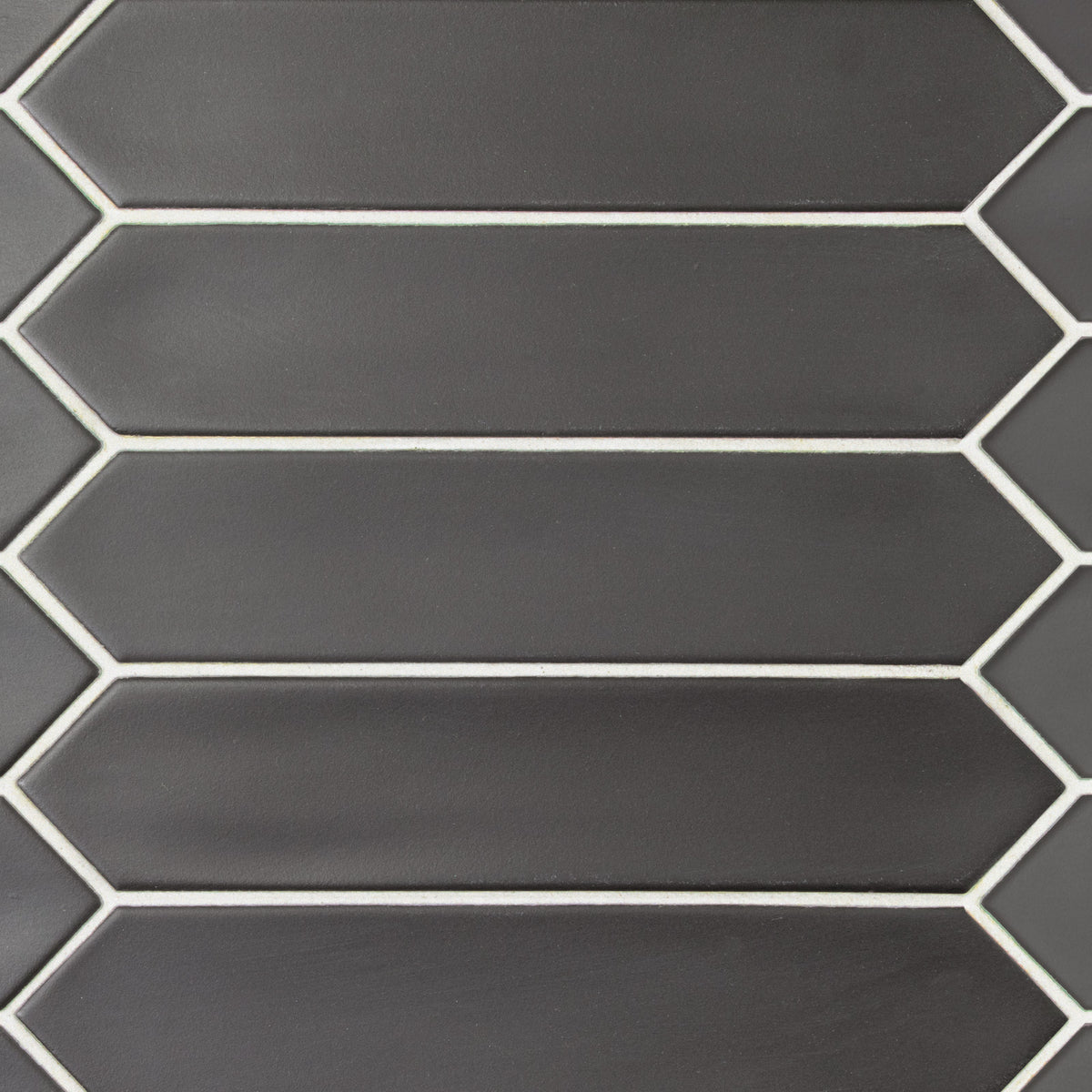 Lanse Black Matt Decor Tile