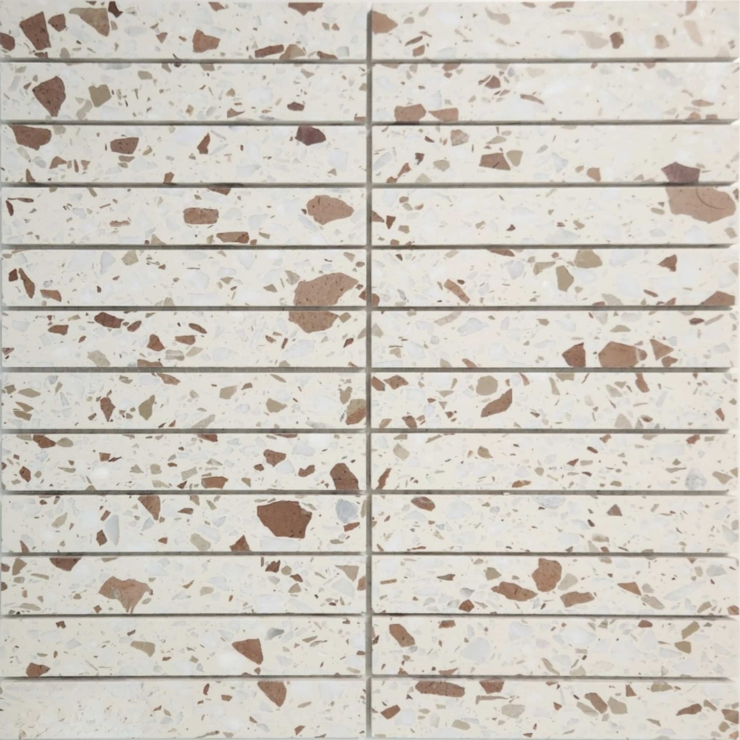 2059 Kitkat Rustic Terracotta Mosaic Decor Tiles