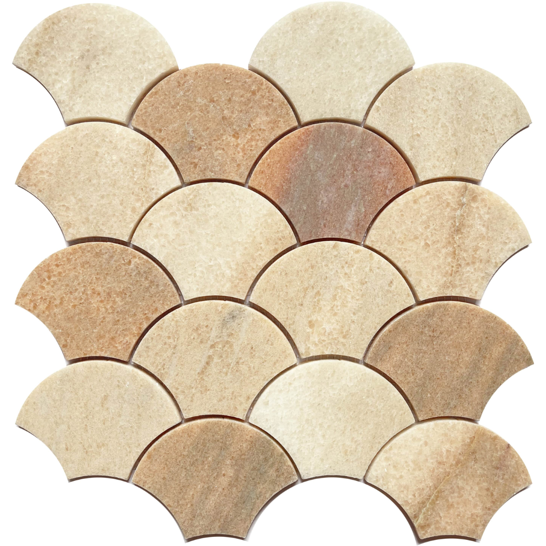 6495 Clam Rosa Portogallo Mosaic Decor Tiles – Evalution Flooring