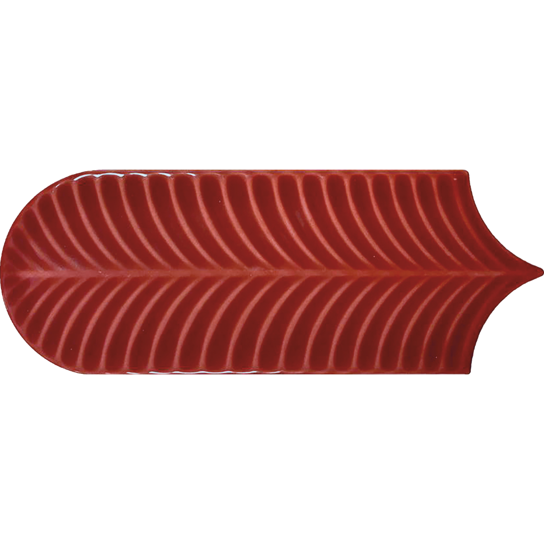 Alma Scale Brillo Garnet Decor Tile