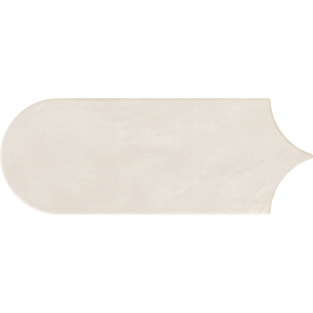 Alure Scale Matt Ivory Decor Tile