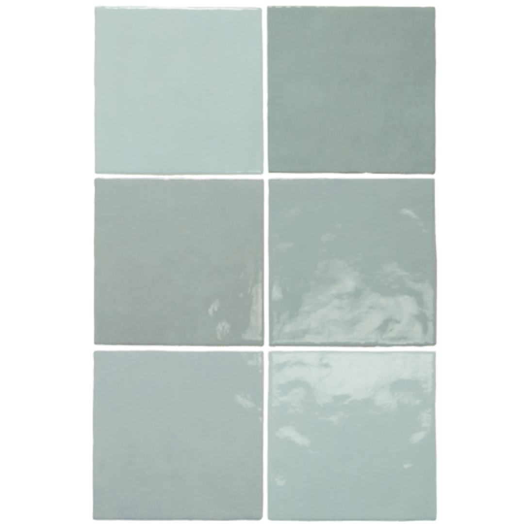 Artisan Cuadrado Aqua Decor Tile