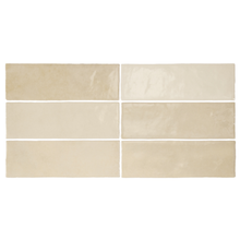 Load image into Gallery viewer, Artisan Subway Ochre Decor Tile
