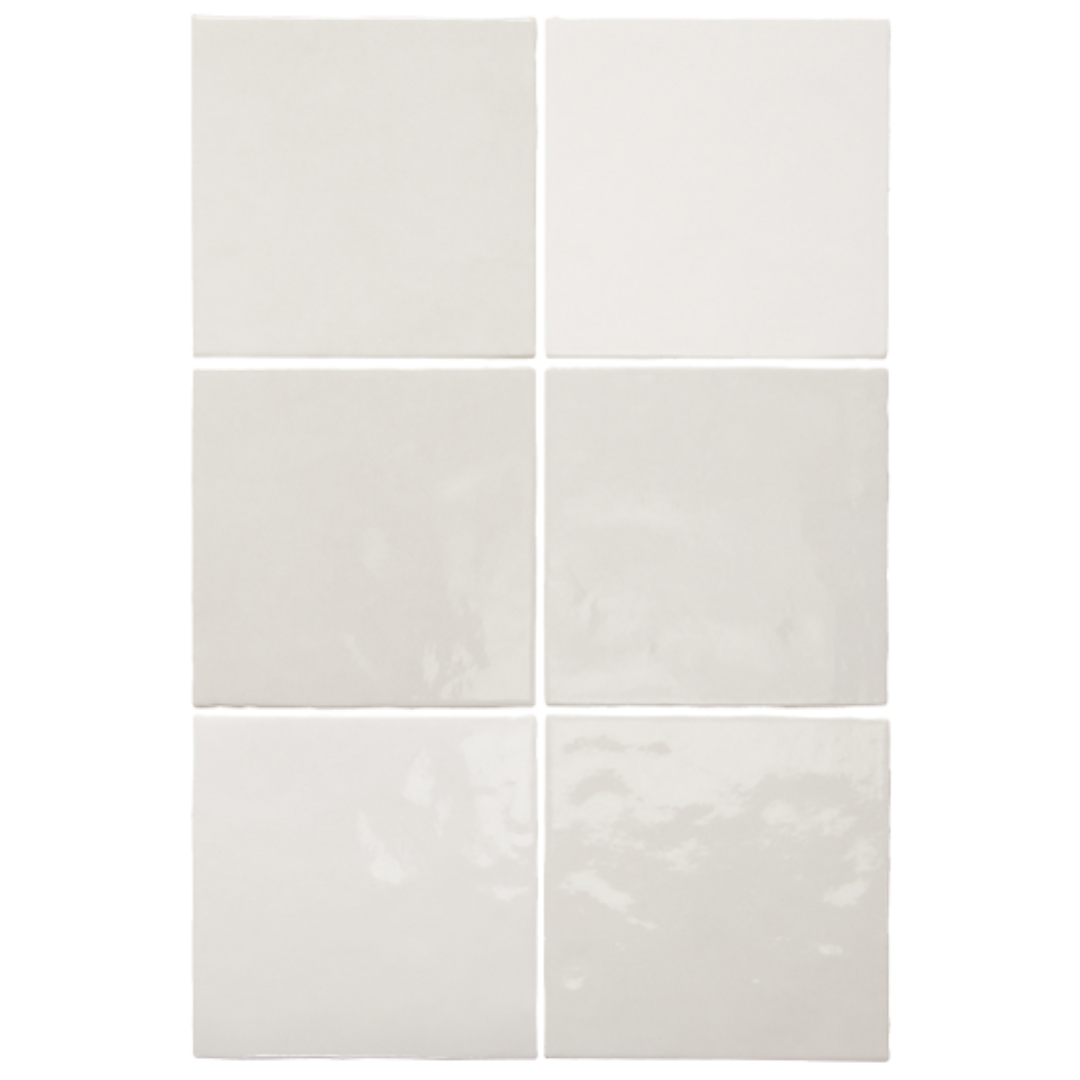 Artisan Cuadrado White Decor Tile