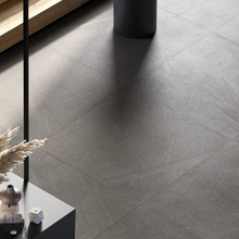 Load image into Gallery viewer, Baltic Dark Grey Porcelain Decor Large Format Tile
