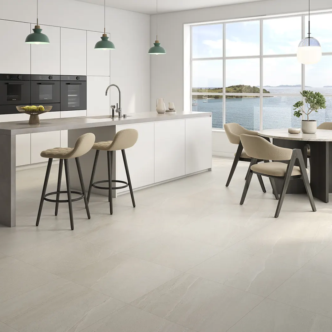 Eddystone Blanco Porcelain Decor Format Tile