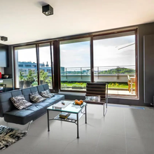 Load image into Gallery viewer, Endura Dark Grey Porcelain Decor Format Tile
