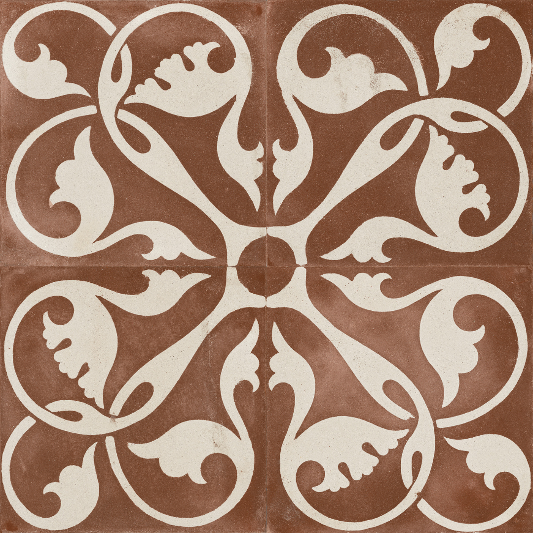 Ruby Tiles Pattern FS Nouveau Ruby Pre-Corte Decor Tile – Evalution Flooring