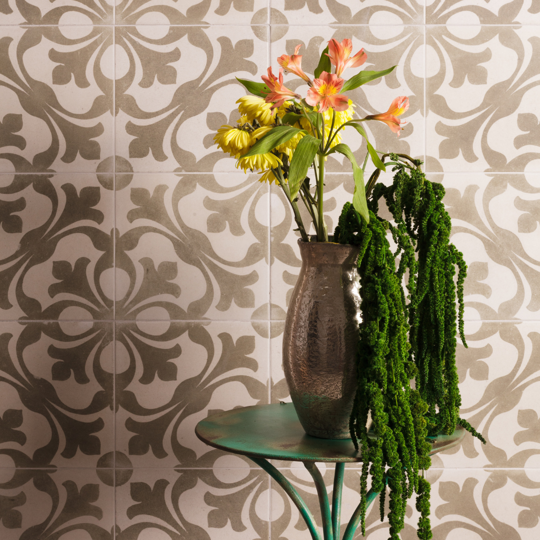 FS Nouveau Sage Pre-Corte Decor Tile