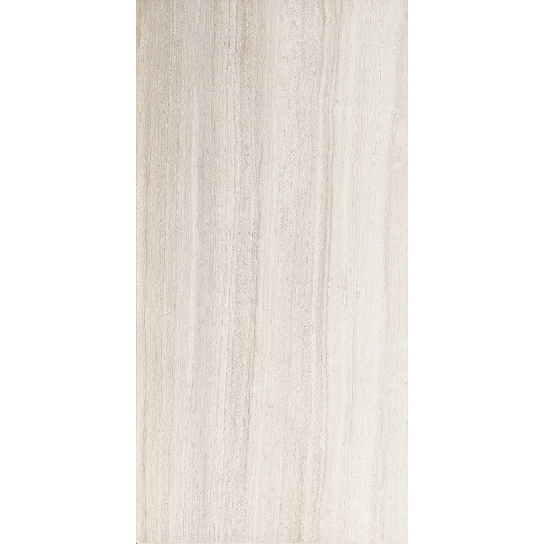 Flow White 60120 Porcelain Decor Large Format Tile