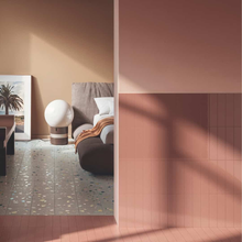 Load image into Gallery viewer, Forever Pink Gloss Decor Metro Tile
