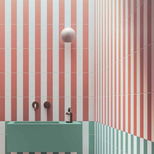 Load image into Gallery viewer, Forever Pink Matt Decor Metro Tile
