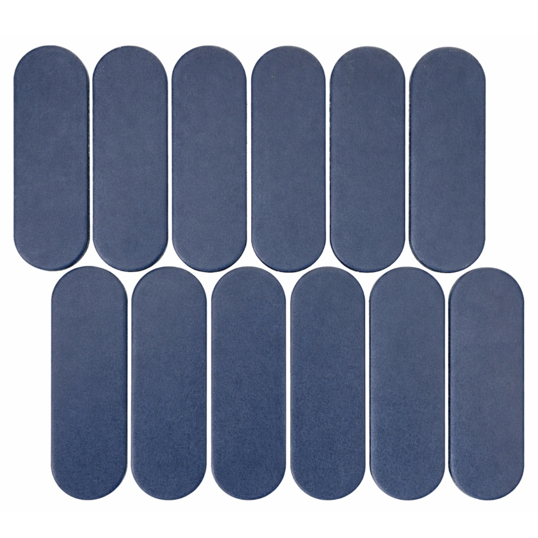 GS-CR180 Navy Blue Capsule Porcelain Decor Mosaics