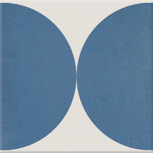 Load image into Gallery viewer, H15 Gemini Blue 3 Porcelain Decor Tile
