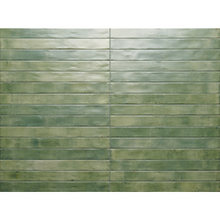 Load image into Gallery viewer, Graffiti Aquamarine Porcelain Decor Metro Matt Tile
