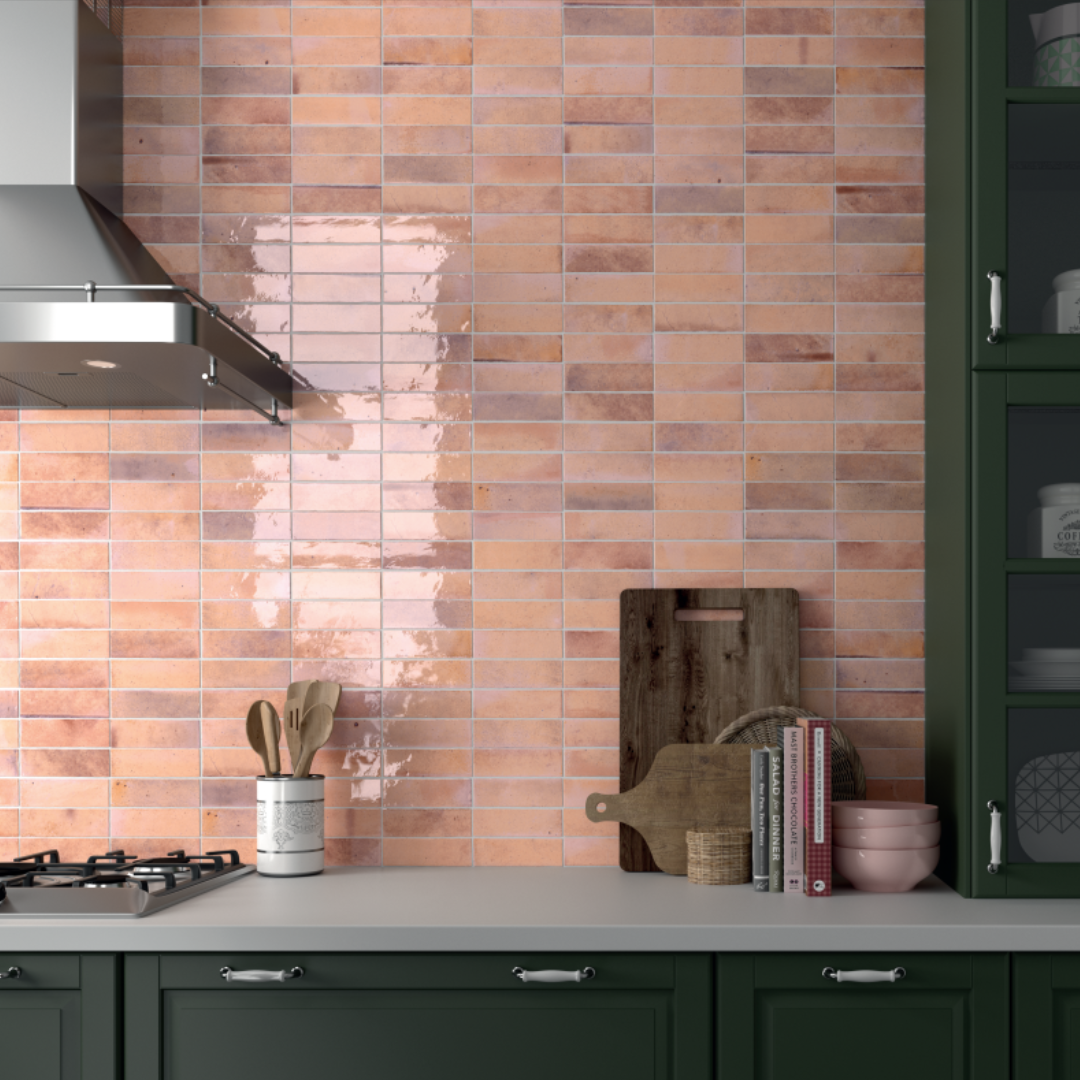 Hanoi Pink Metro Decor Tile