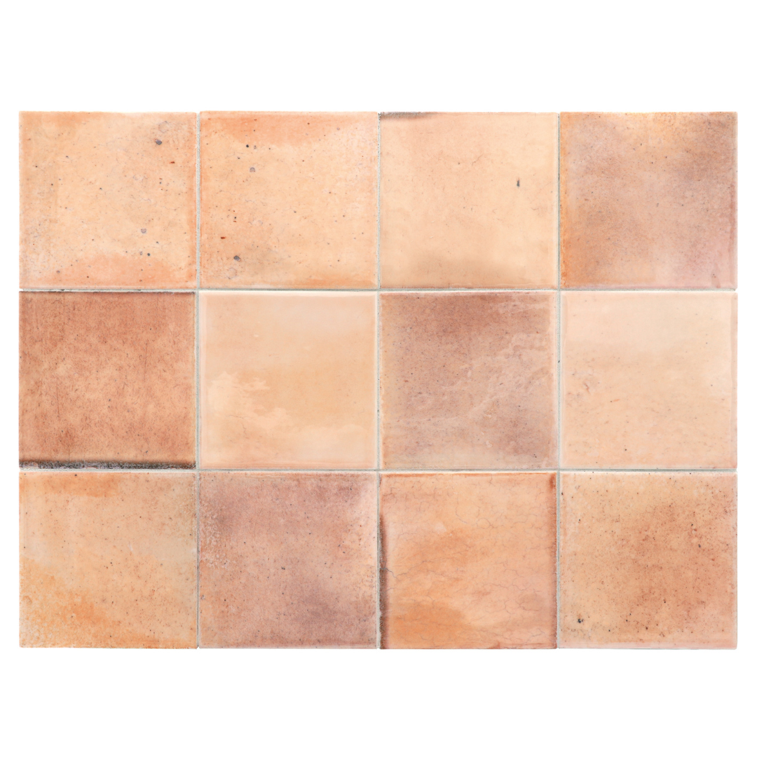 Hanoi Cuadrado Pink Decor Tile