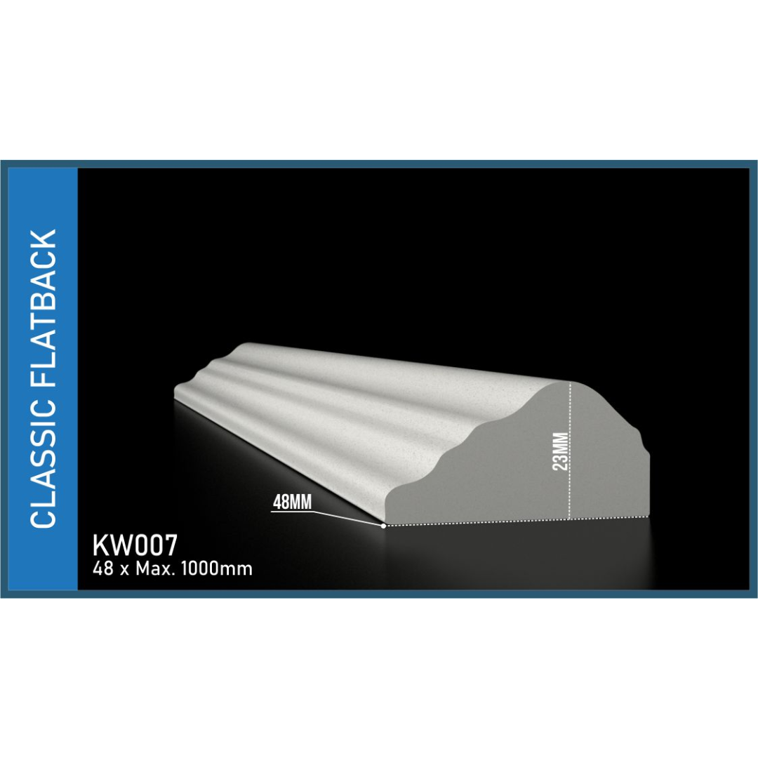 Kwela Flatback Classic Coping 48mm x 1000mm KW007