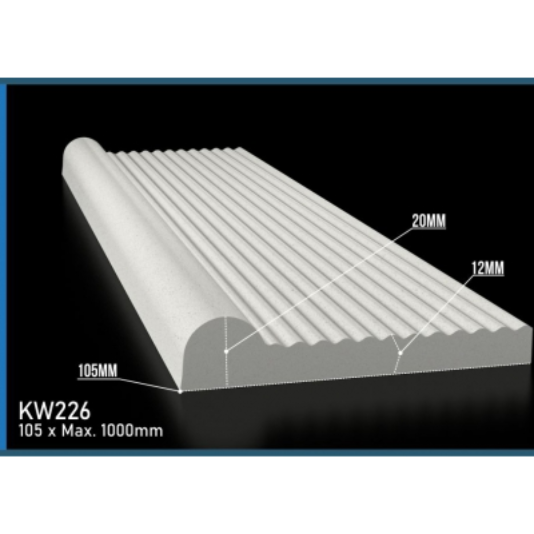 Kwela Parma Coping 105mm x 1000mm KW226