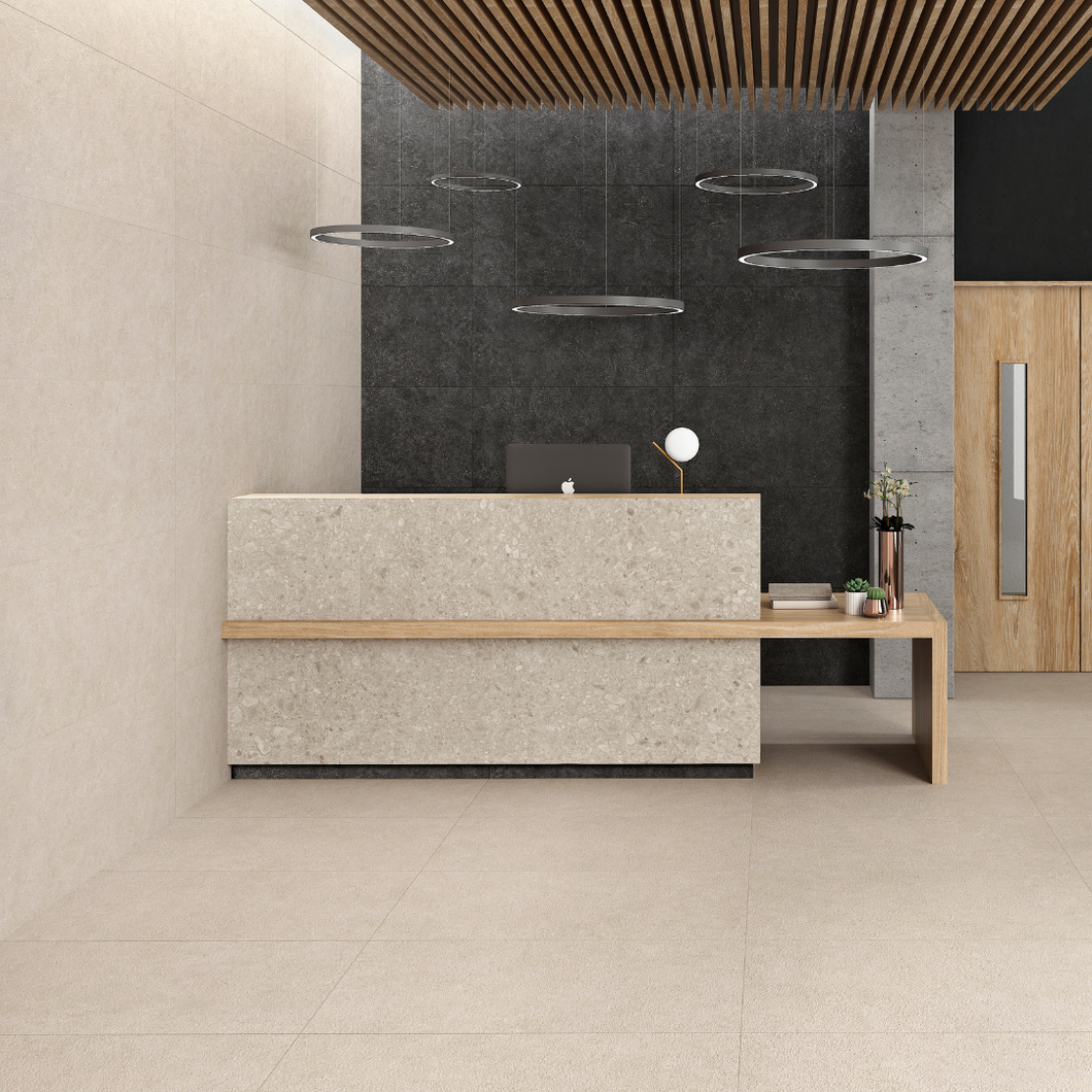 Kalksten Arctic Porcelain Decor Tile